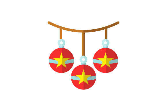 Christmas Decorative Ball: Graphics and Icons for Holiday Content