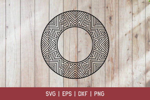 Circle Frame Decorative Graphic