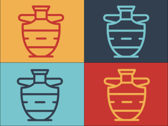Decorative Amphora: Graphics and Logos for Handmade Creators