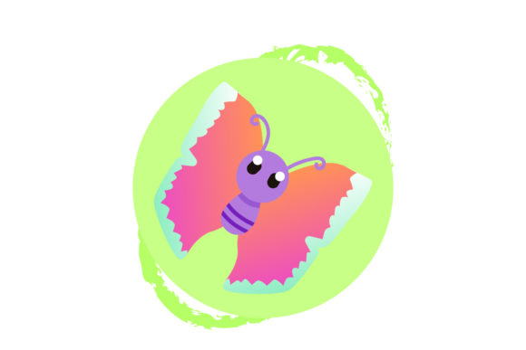 Decorative Butterfly Icon Graphics and Icons