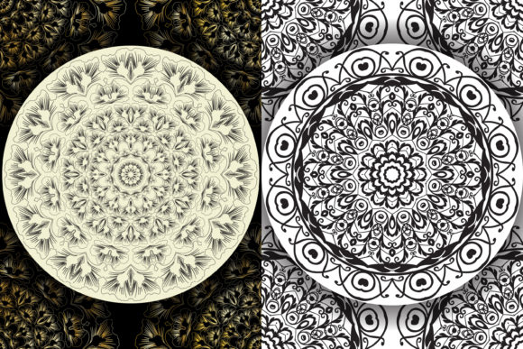 Decorative Floral Bulk Adult Mandala KDP