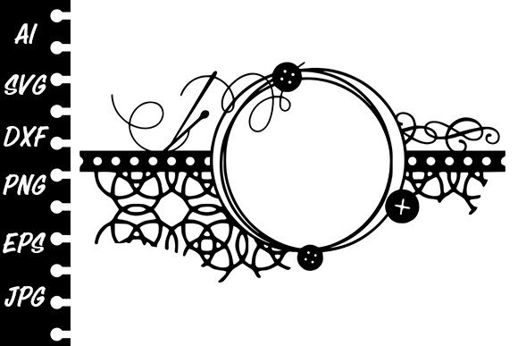 Decorative Frame: Graphics for Crafts