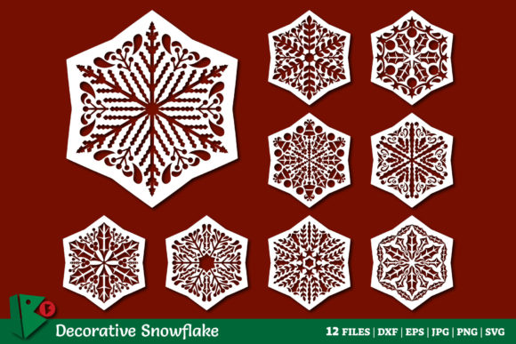 Decorative Snowflake Cutting Crafts