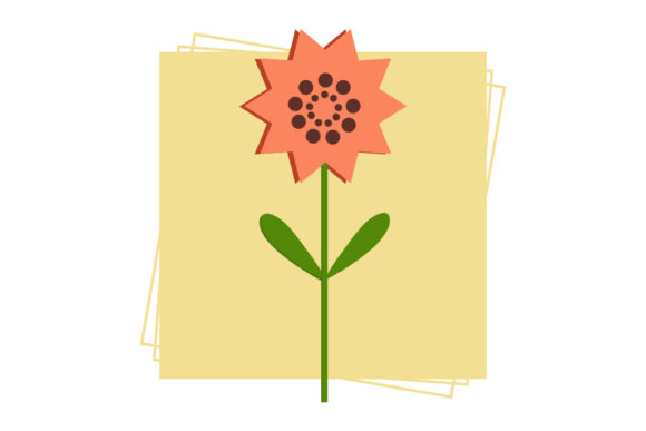 Flower Decorative Design: Graphics and Icons for Branding