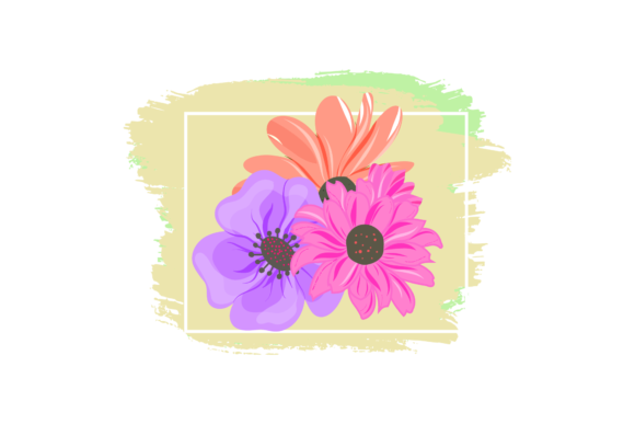 Flower Floral Wedding Decorative Brush