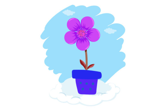 Flower’s Beauty Decorative Cloud Style