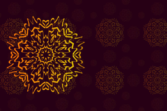Mandala Arabic Decorative Background Art