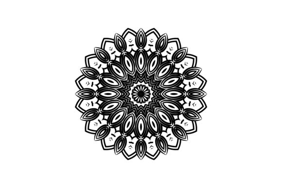 Mandala Decorative Style India Floral Graphics