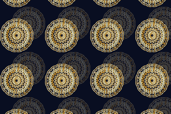 Mandala Ornament Motif Decorative: Graphics and Icons for Creative Design