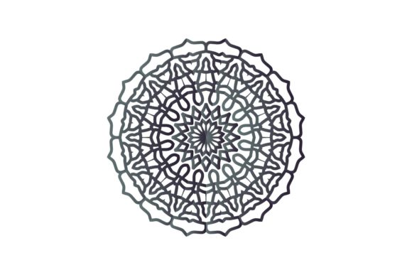 Ornament Black Mandala Decorative